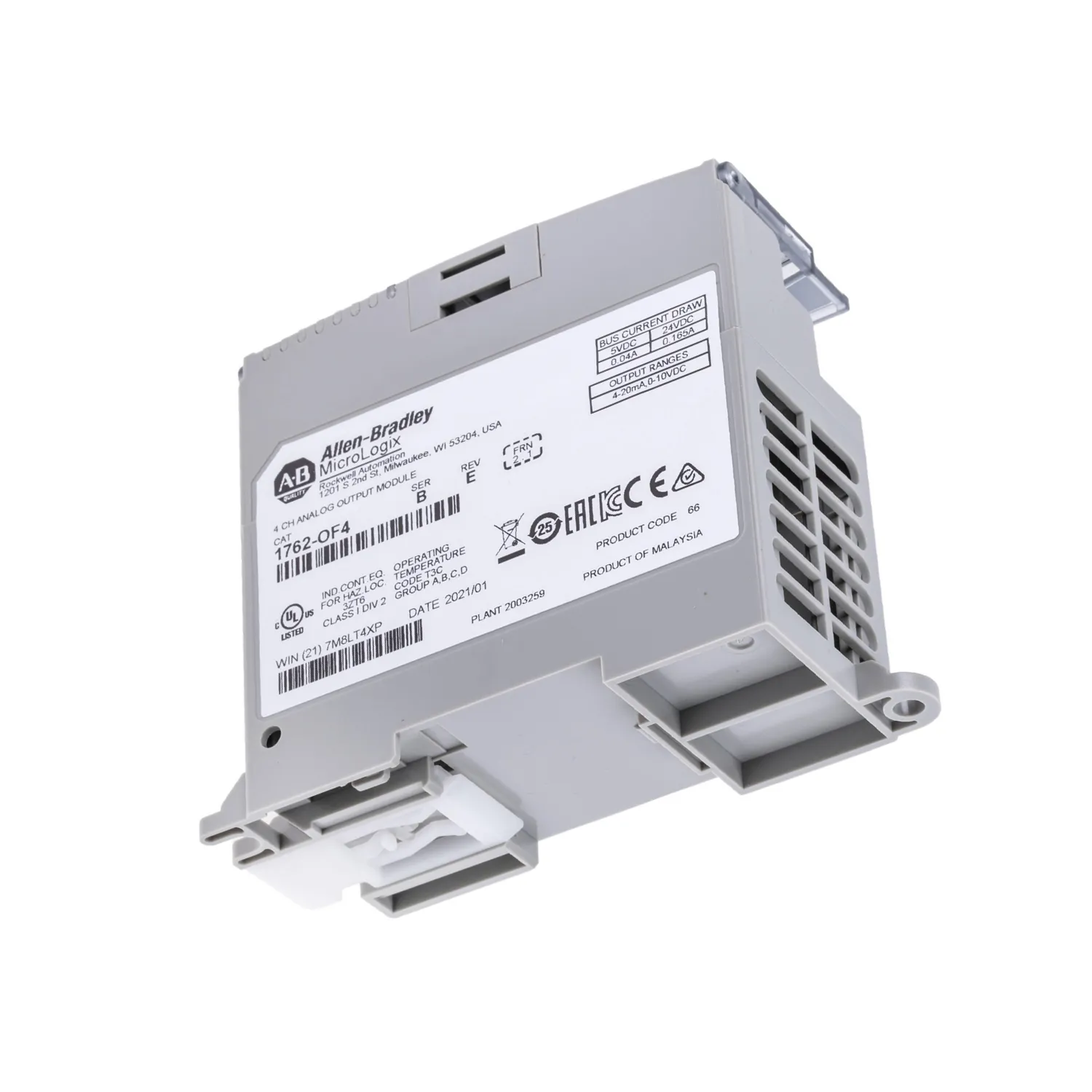 Allen-Bradley 1762-OF4 MicroLogix Analog Output Module