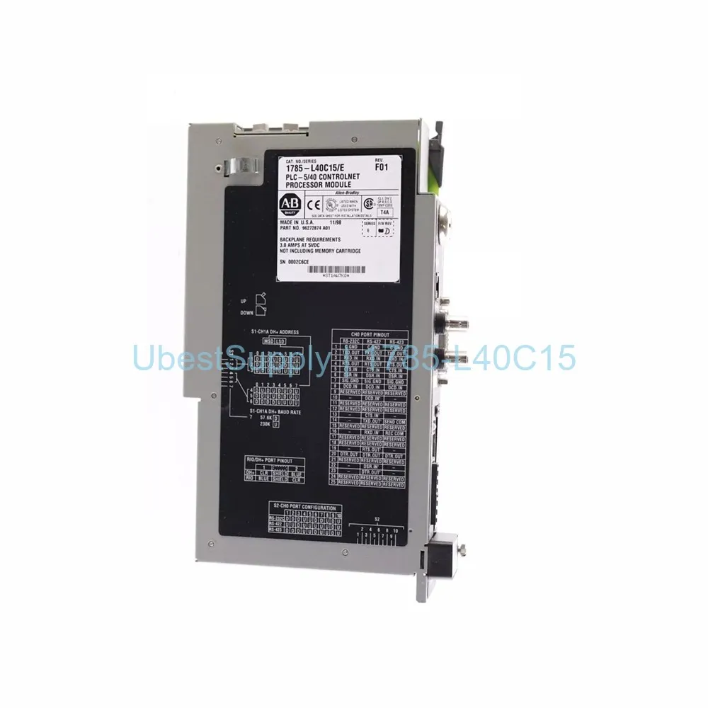 Allen-Bradley 1785-L40C15 ControlNet PLC5 Controller