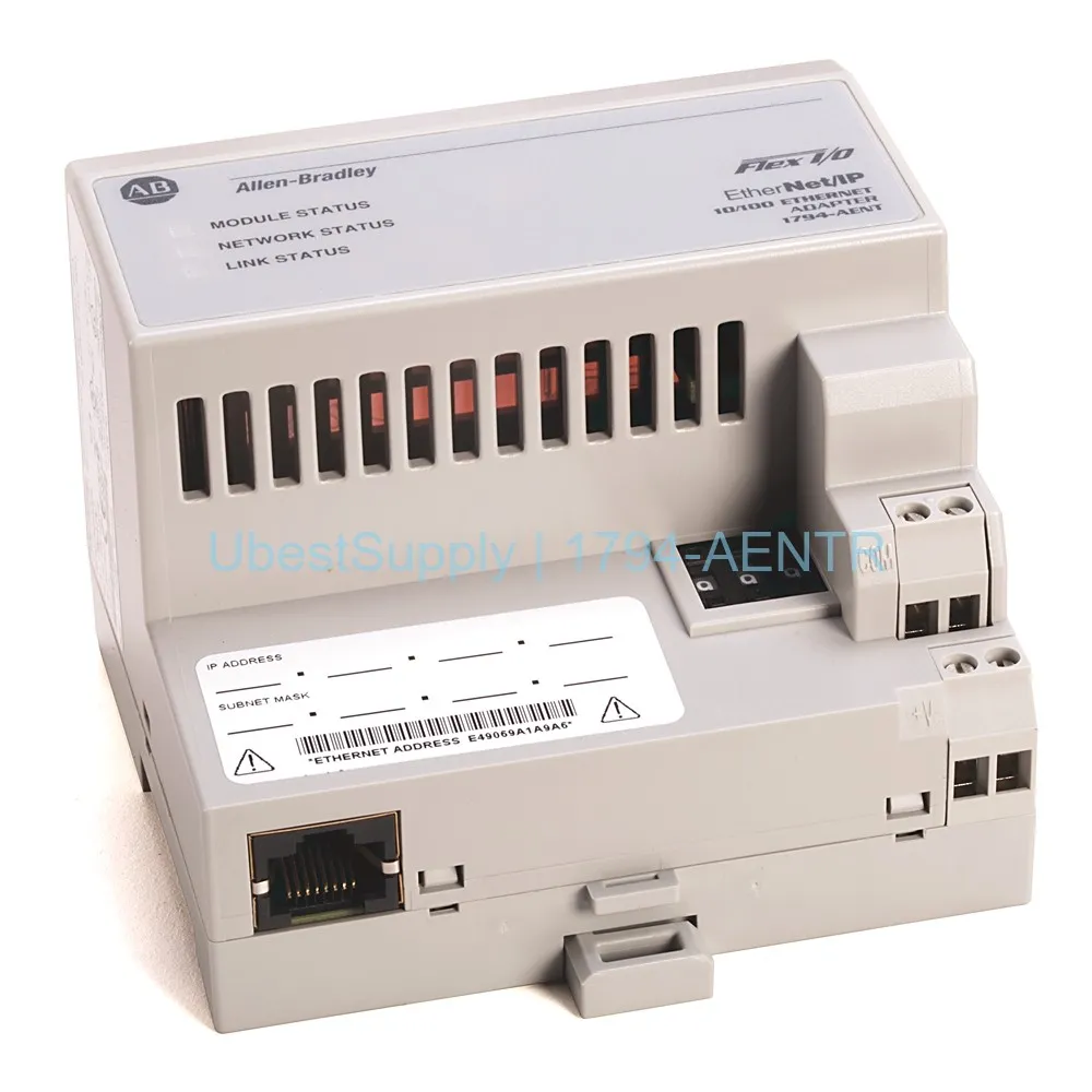 1794-AENTR Allen-Bradley Flex I/O Dual Port Ethernet/IP Adapter