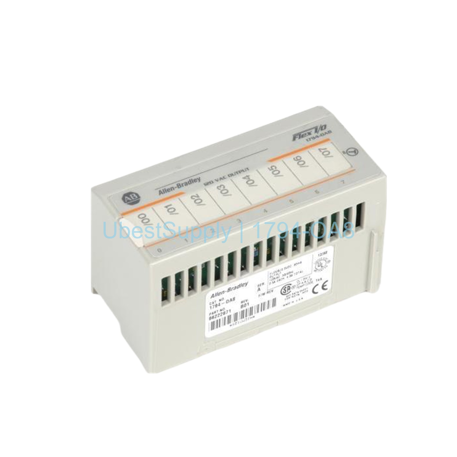 Allen-Bradley 1794-OA8 Flex I/O Digital Output Module 120V AC 8 Outputs