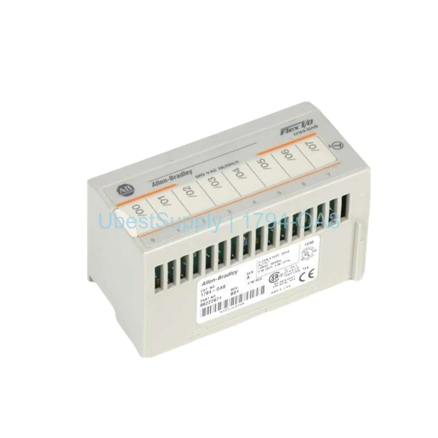 Allen-Bradley 1794-OA8 Flex I/O Digital Output Module 120V AC 8 Outputs