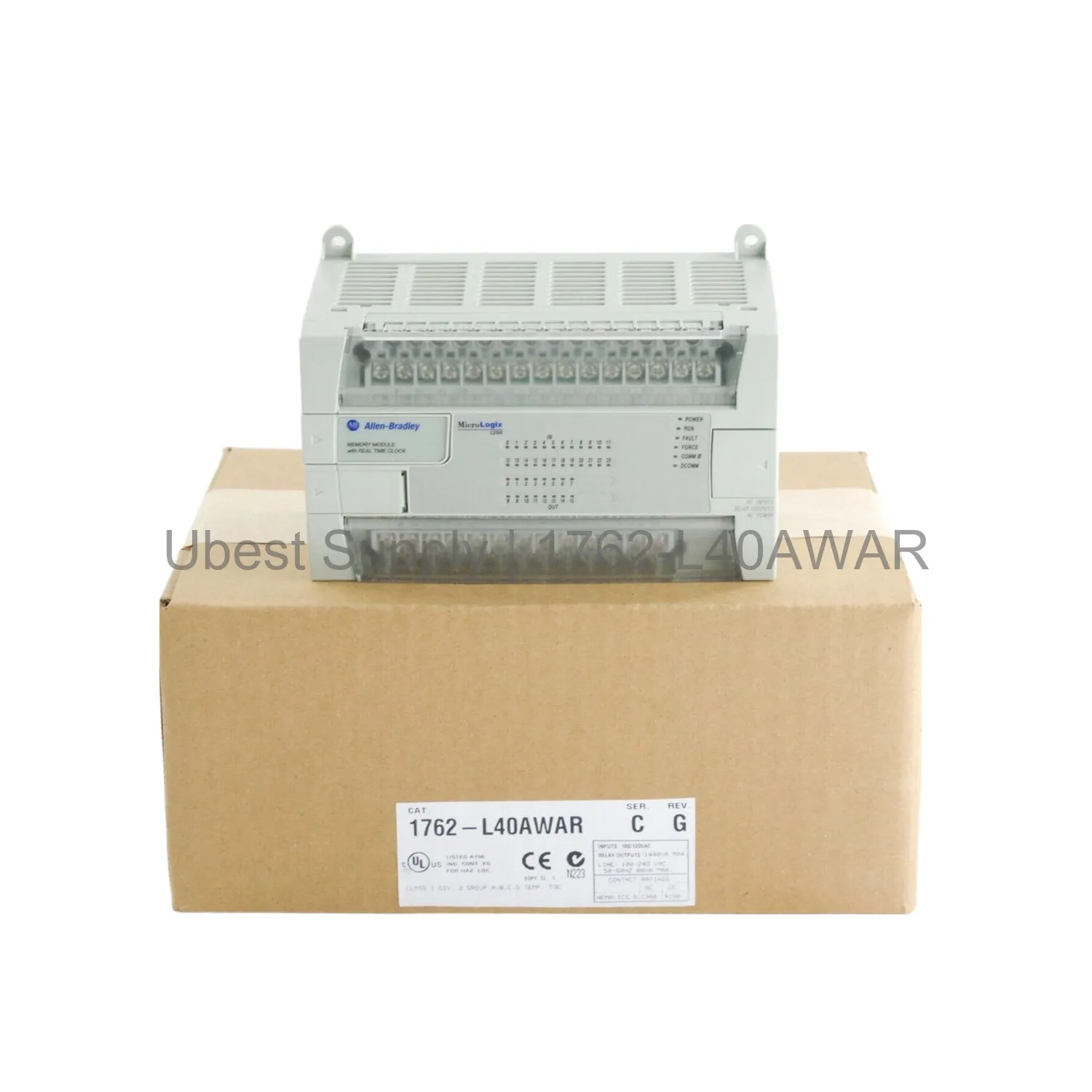 1762-L40AWAR Allen-Bradley MicroLogix 1200 PLC Controller