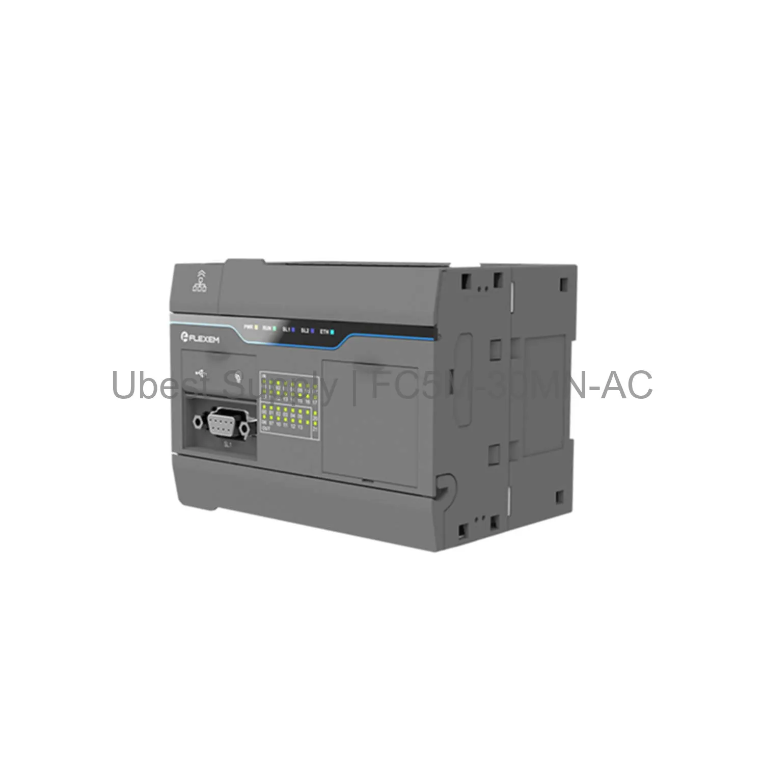 Flexem FC5M-30MN-AC PLC Controller with 18 Inputs and 12 Outputs
