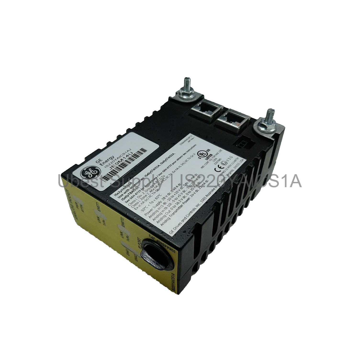 GE IS220YAICS1A Mark VIeS Safety Analog I/O Pack SIL 3