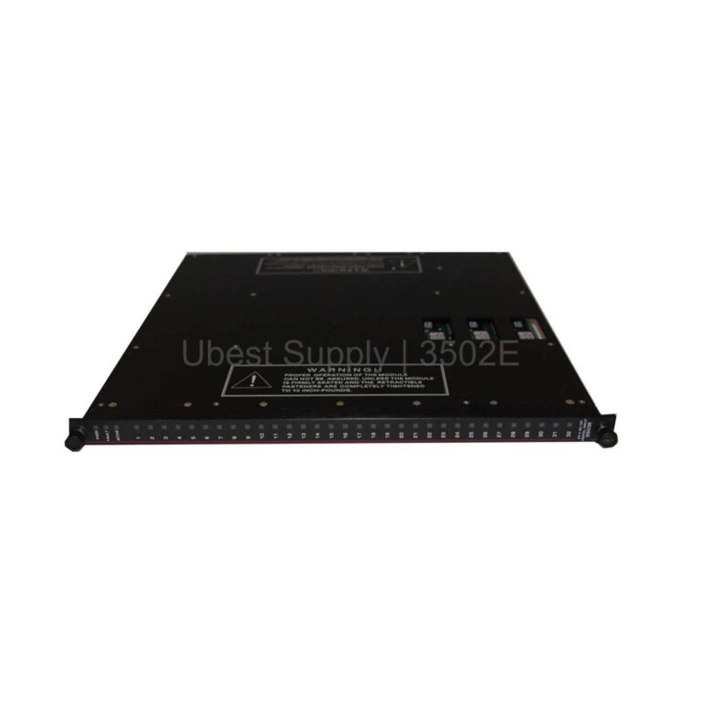 Bently Nevada 3502E TMR Input Module Dark Red