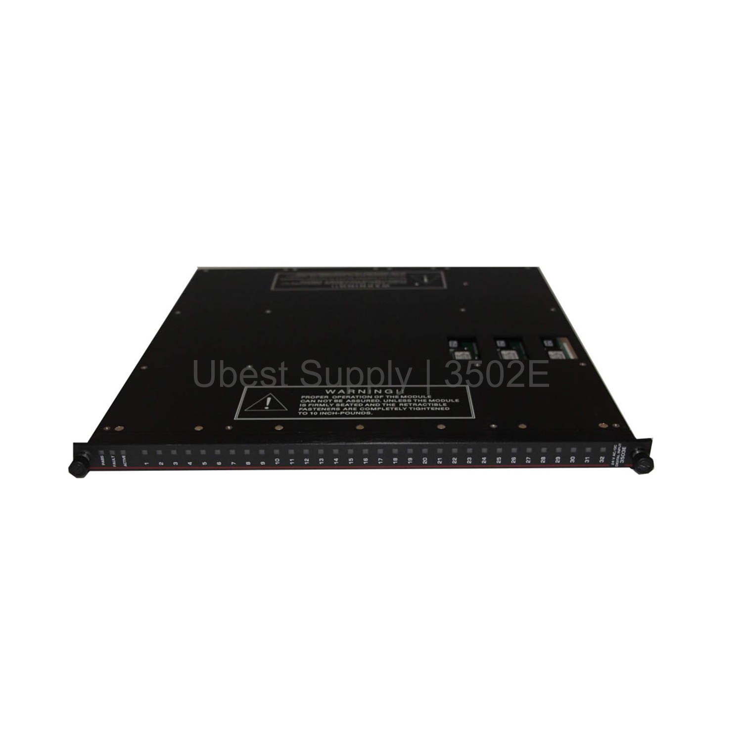 Bently Nevada 3502E TMR Input Module Dark Red