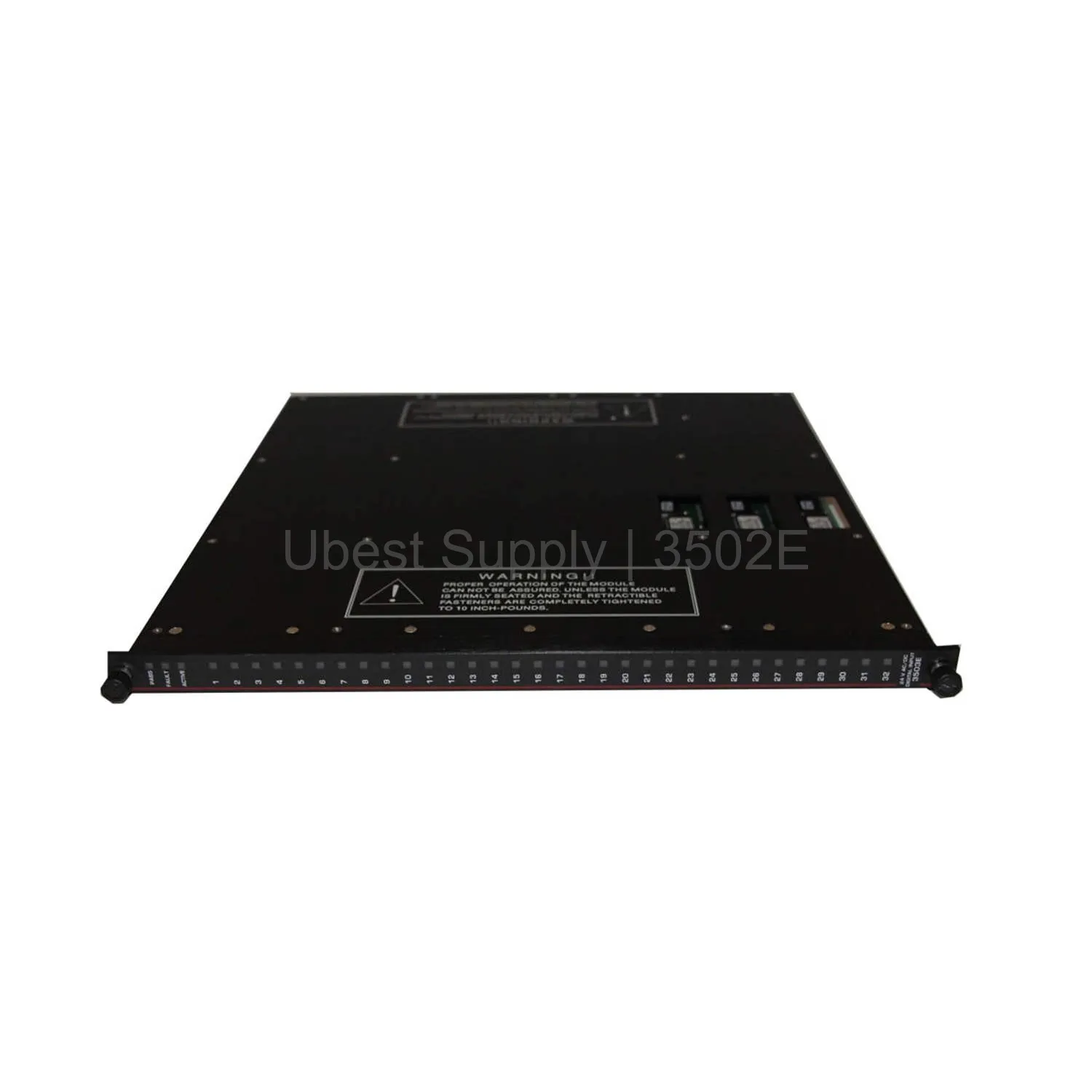 Bently Nevada 3502E TMR Input Module Dark Red