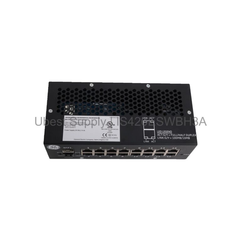 GE IS420ESWBH3A Mark VIe Ethernet Switch Module