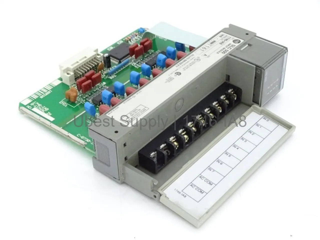 1746-IA8 SLC 500 Digital AC Input Module by Allen-Bradley