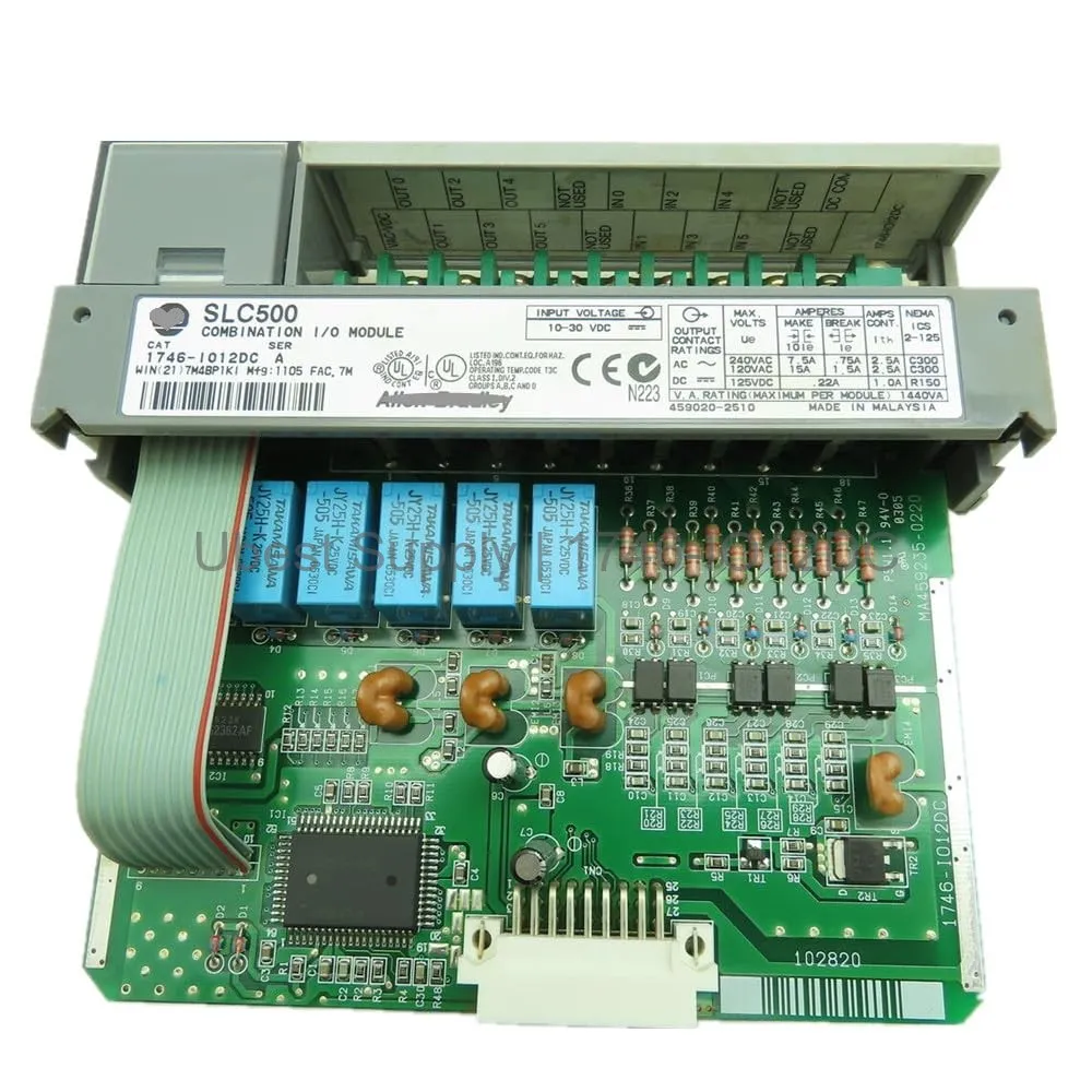 SLC 500 1746-IO12DC Digital I/O Module 6 Input 6 Output