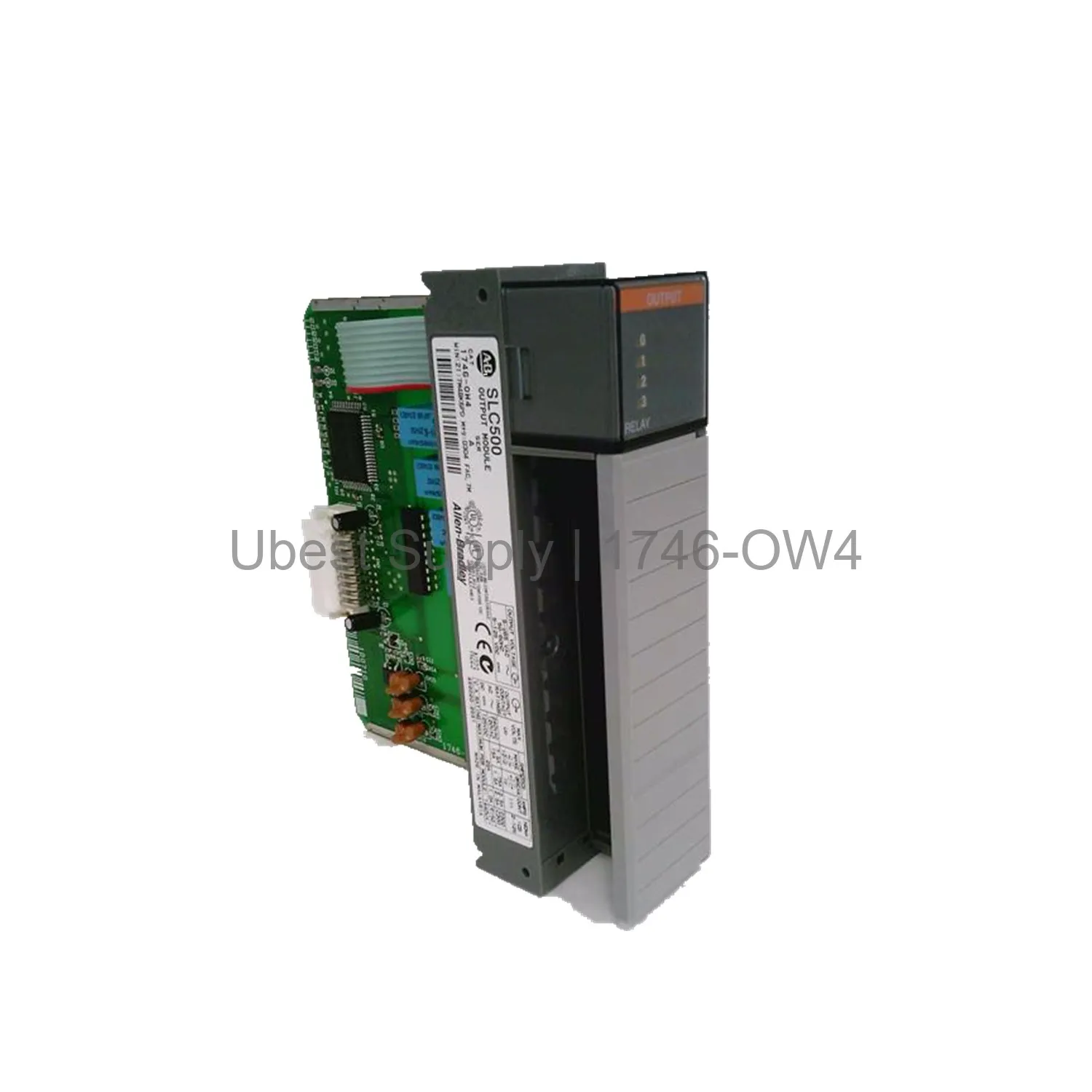 SLC 500 1746-OW4 Digital Output Module 4 Relay Contact