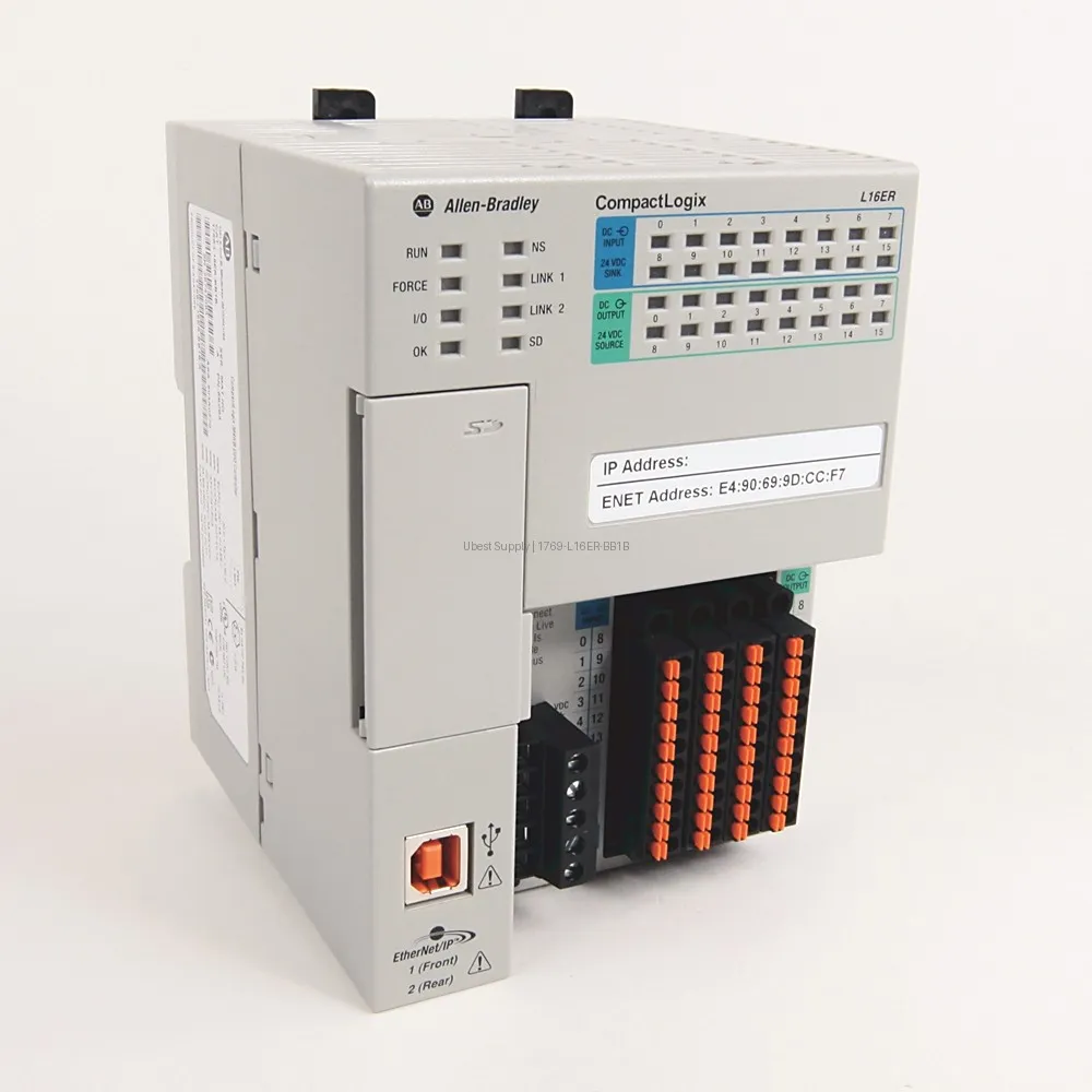 CompactLogix PLC Controller Allen-Bradley 1769-L16ER-BB1B