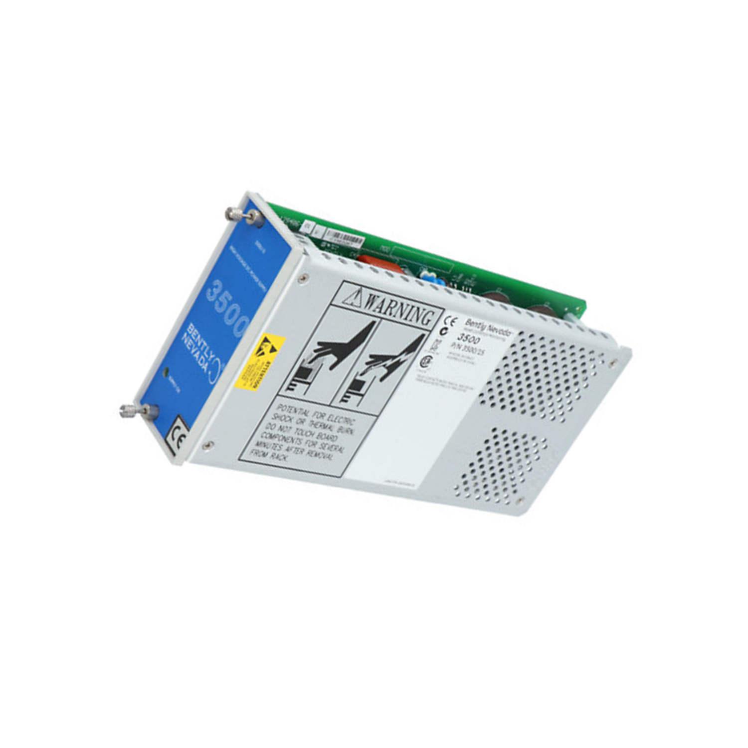 Figure 2: Technical layout and connection details for the Bently Nevada 129486-01 Legacy High Voltage DC Power Supply Module.