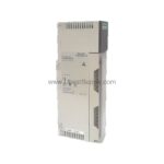 Figure 1: Front view of the Schneider 140AMM09000C industrial automation component showing its physical design and enclosure.