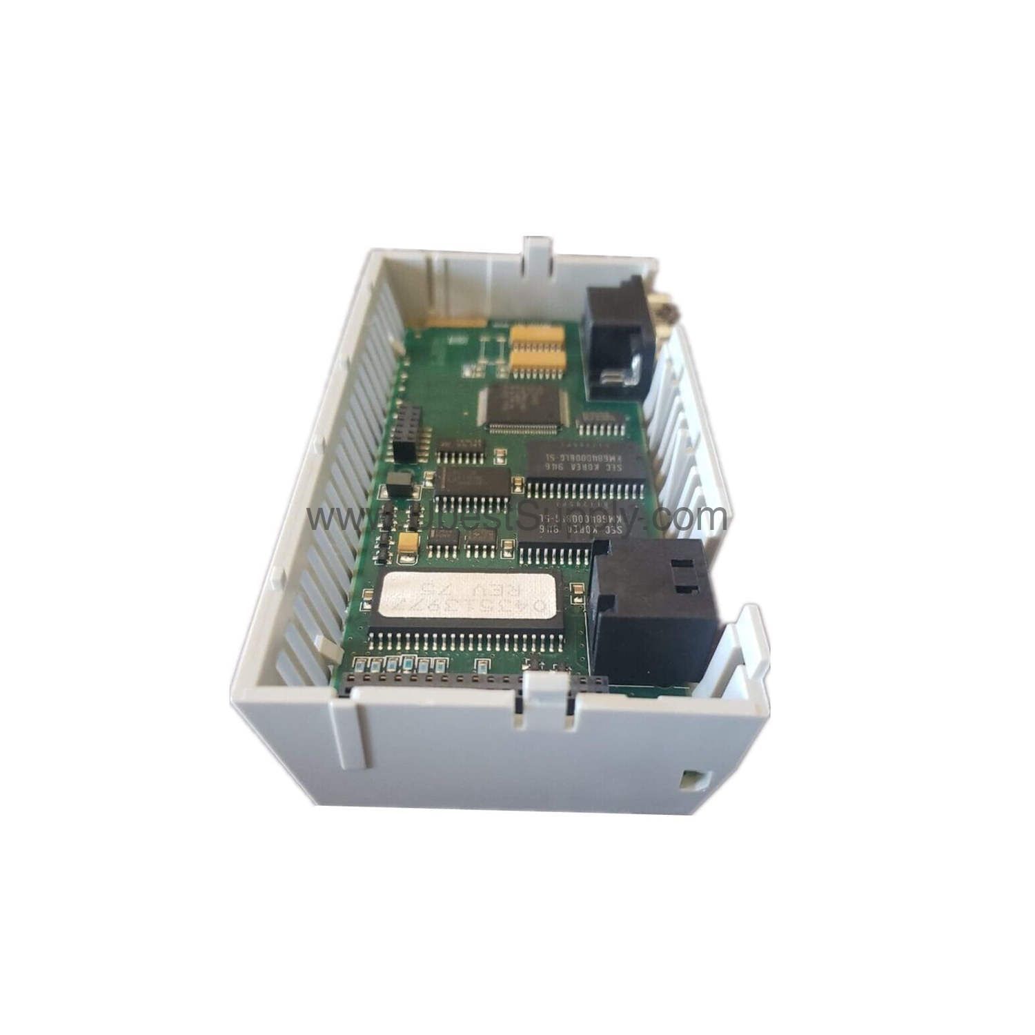Figure 1: Front view of the Schneider 171CCC76010 industrial automation component showing its physical design and enclosure.