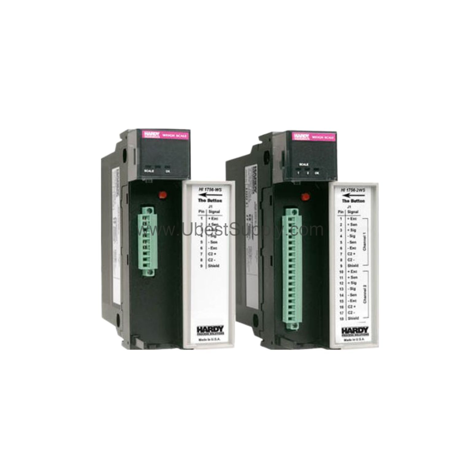 Figure 1: Front view of the Allen-Bradley 1756-IT16 industrial automation component showing its physical design and enclosure.