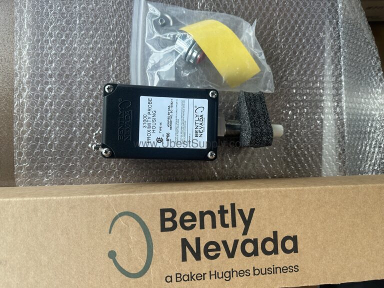 Figure 2: Technical layout and connection details for the Bently Nevada 31000-28-10-00-010-01-02 industrial automation component.