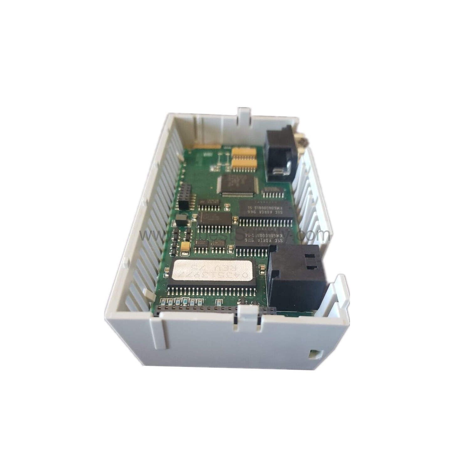Figure 1: Front view of the Schneider 171CCC76010 industrial automation component showing its physical design and enclosure.