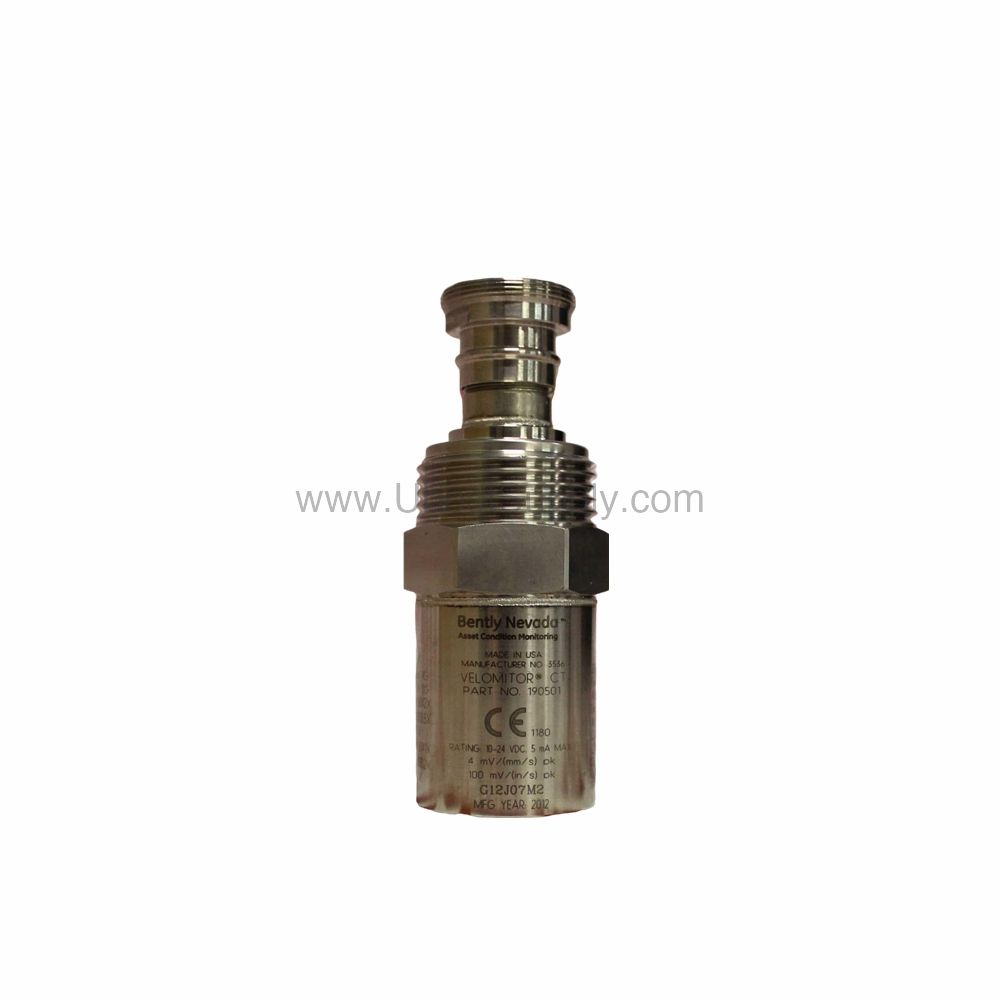 Figure 2: Technical layout and connection details for the Bently Nevada 190501-02-00-00 industrial automation component.